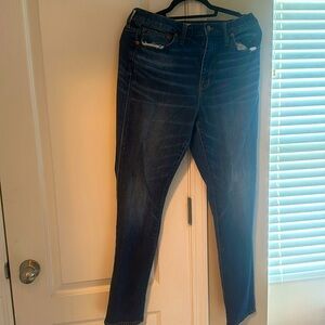 Barely warn, designer jeans